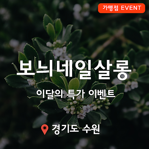 [이벤트] 보늬네일살롱, 이 달의 특가 이벤트! thumb image
