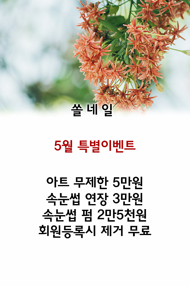 [이벤트] 쏠네일, 5월 특별이벤트! sub image